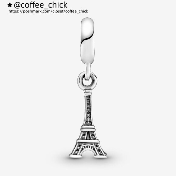 Pandora Paris Eiffel Tower Dangle Charm - Picture 2 of 5